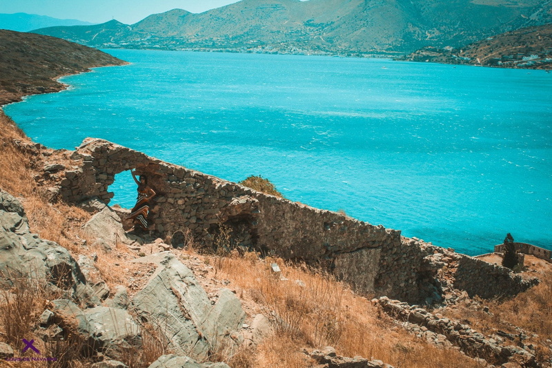 rock formation, scenics - nature, Crete, beach, landscape, rock - object, Greece, mountain, high angle view, solid, 500px, nature, 720P, outdoors, rocky coastline