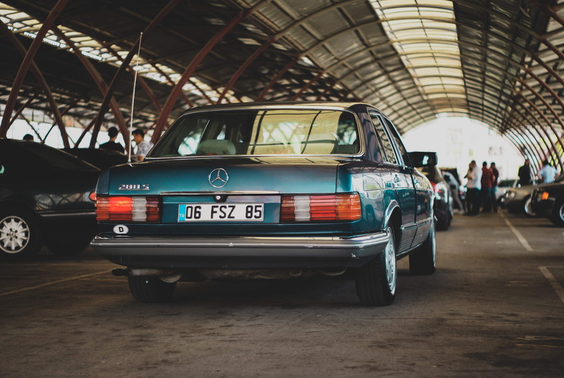 4K, Stance Nation, vehicle, classic car, Mercedes Benz, Stance, old car