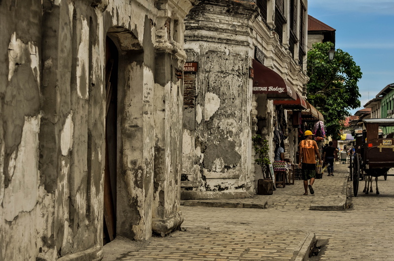 architecture, vigan city, old, philippines, history, 4K, incidental people, place of worship, spirituality, building, street, real people, outdoors, religion