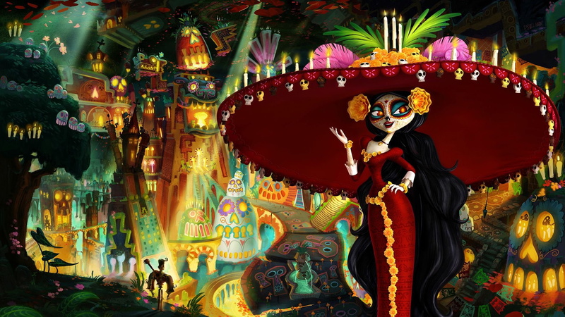 1080P, Movie, The Book of Life, Manolo (The Book of Life), La Muerte (The Book of Life)