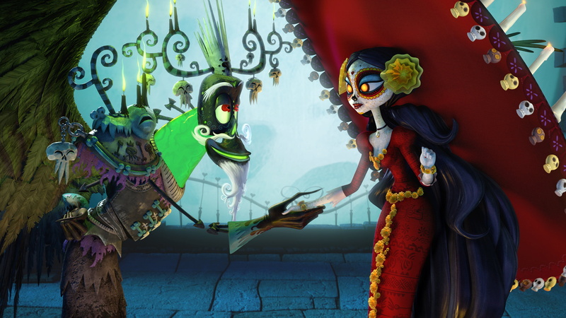 The Book of Life, Movie, Xibalba (The Book of Life), La Muerte (The Book of Life), 2K