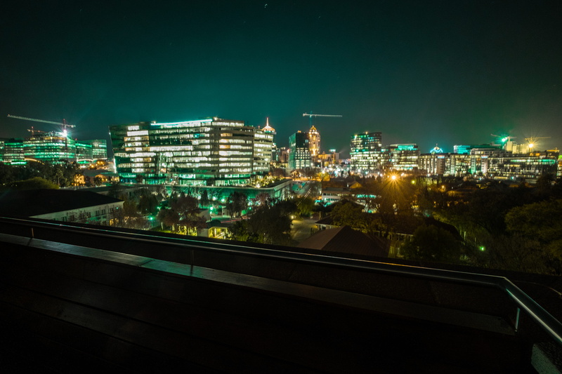 sky, 4K, buildings, night, modern, illuminated, building, office building exterior, johannesburg, long exposure, building exterior, city, sandton, travel destinations