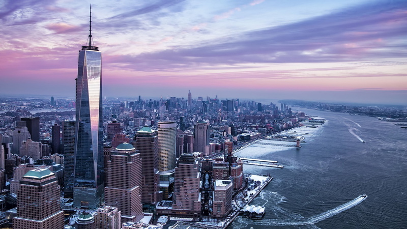 financial district, architecture, residential district, crowd, city, travel destinations, spire, building, tall - high, tower, downtown district, building exterior