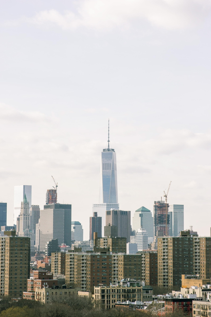 travel, surrounded, landscape, modern, york, urban, center, urban skyline, built structure, america, construction, city, cityscape, office buildings, no people