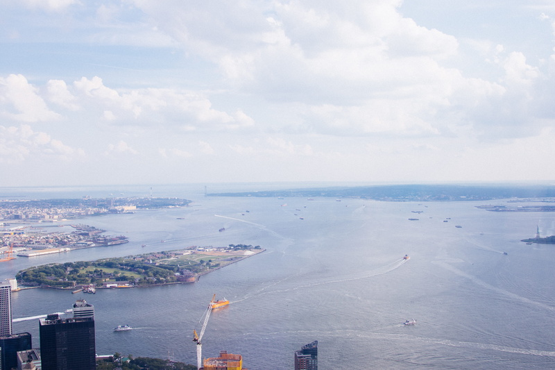 no people, 5K, staten island, built structure, one world observatory, cityscape, sky, verrazano-narrows bridge, brooklyn, building exterior, day, landscape
