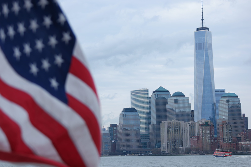 u, built structure, dom tower, tall - high, travel, 5K, s, modern, city skyline, america, office building exterior, business, city, nature, New York, patriotism
