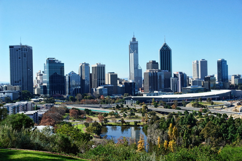cityscape, plant, skyscraper, sky, tall - high, landscape, architecture, tower, tree, office building exterior, australia, modern, built structure, building exterior