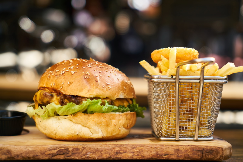 fried, meal, fast food, sandwich, ready-to-eat, fastfood, potato, french fries, dinner, bun, pub food, tasty, no people, lettuce, burger, focus on foreground