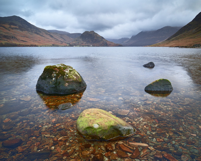 solid, scenics - nature, rock - object, 4K, britain, sky, water, mountains, landscape, stone, non-urban scene, tranquil scene, rock, mountain, fells, no people