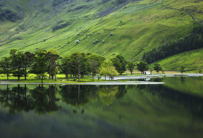 Lake District, Buttermere Valley, National Park, the lake district, 1080P