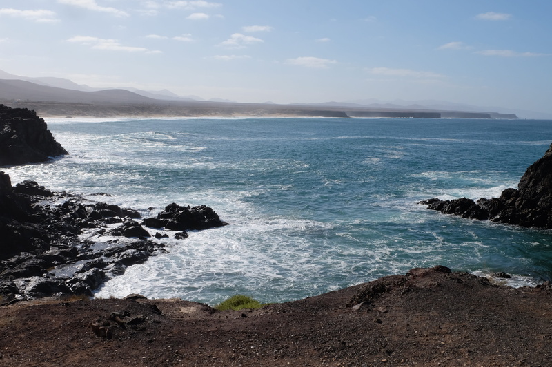 tranquility, fuerteventura, landscape, idyllic, nature, beach, cotillo, rock - object, day, rock, scenics - nature, atlantic, ocean, land, solid, sea, water