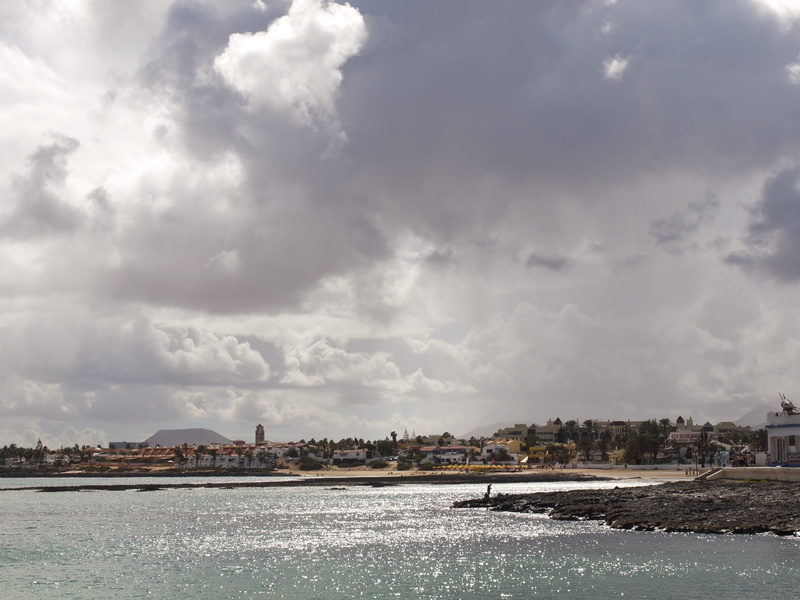 Corralejo, nature, day, city, Fuerteventura, coast, canary islands, cloud - sky, Sea, spain, sky, 2K, built structure, outdoors, scenics - nature, ocean