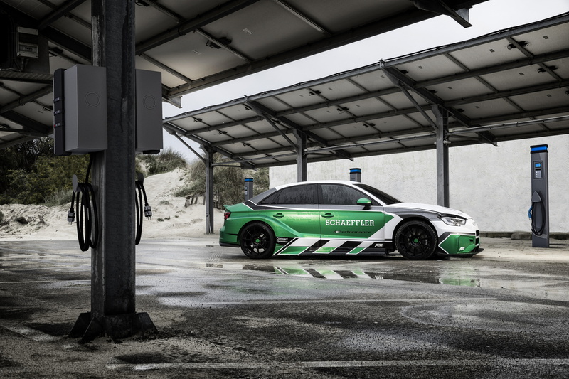 electric supercar, charging station, 1200 HP, 4 e-Performance, Audi A3, Schaeffler, 4K