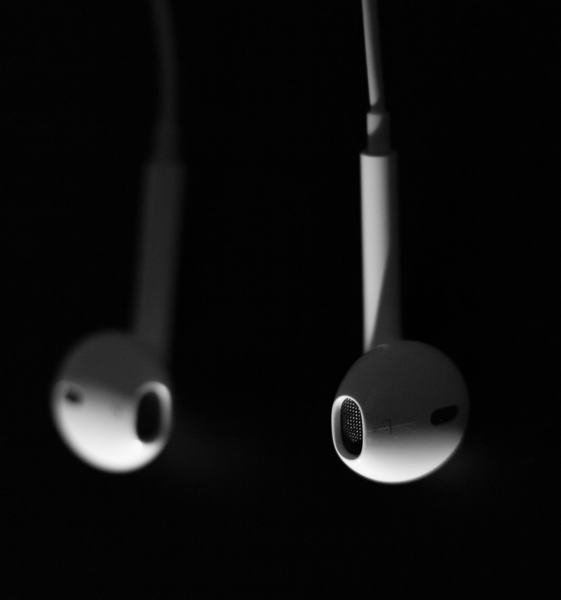 arts culture and entertainment, indoors, technology, black, audio equipment, close-up, equipment, musical instrument, headphones, focus on foreground, background