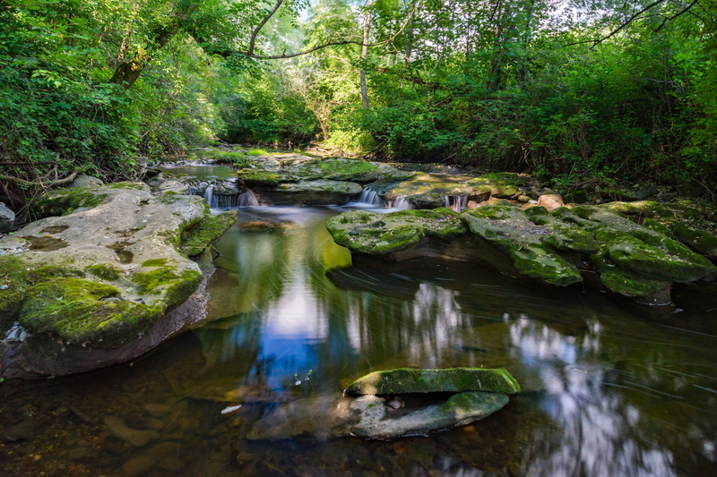 steep, flowing, racing, geology, natural stones, non-urban scene, beauty in nature, outdoors, of course, structure, forest, solid, 5K, waterfall, no people