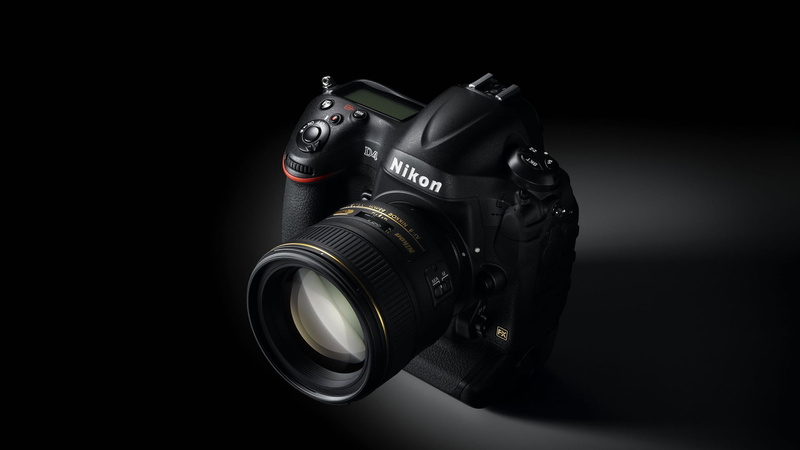 digital camera, 1080P, lens - eye, black color, no people, studio shot, dslr, indoors, equipment, photographic equipment, Nikon, Nikkor, slr camera, black background