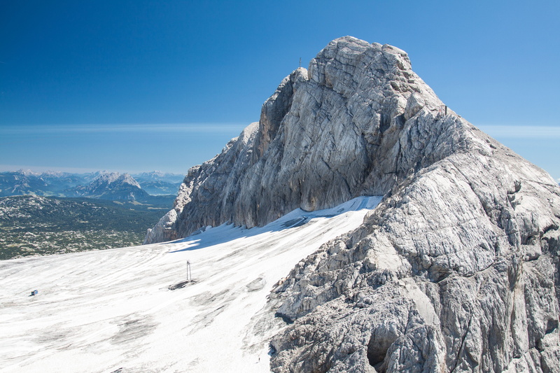 snow, 4K, day, beauty in nature, alpine, winter, sky, ramsau, ice, outdoors, blue, solid, landscape, snowcapped mountain, mountain range, rock, scenics - nature
