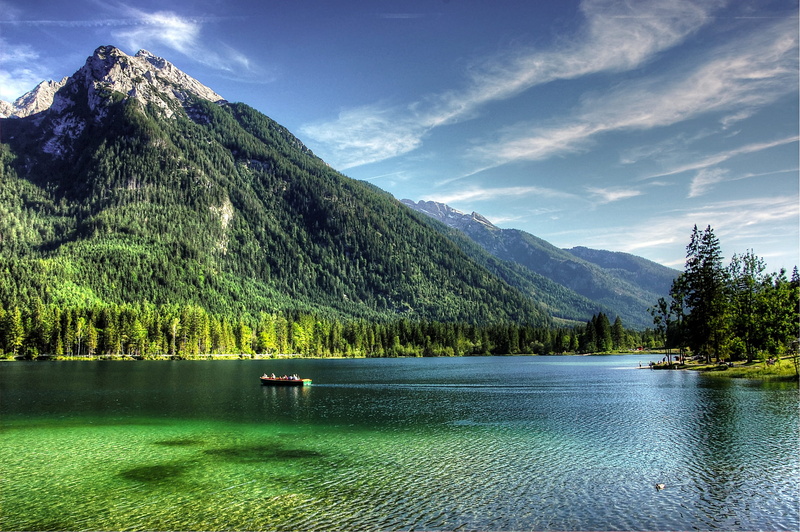 green color, bavaria, mood, forest, vacations, ramsau, mountain, coniferous tree, panorama, rock, tree, 2K, alm, no people, mountain peak, alpine, summer