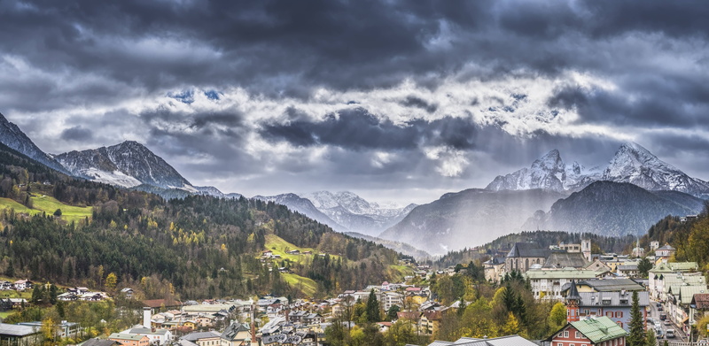 alpine, berchtesgaden, watzmann, 8K