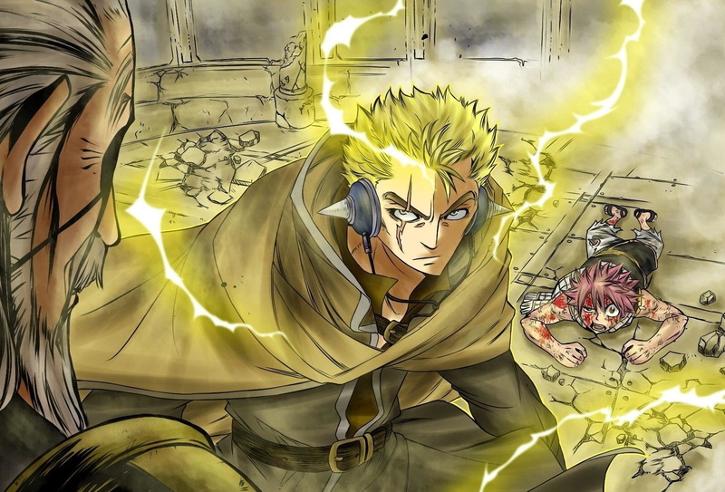 male likeness, backgrounds, day, representation, Laxus Dreyar, craft, Fairy Tail, human Face, mural, yellow, no people, illustration, human representation