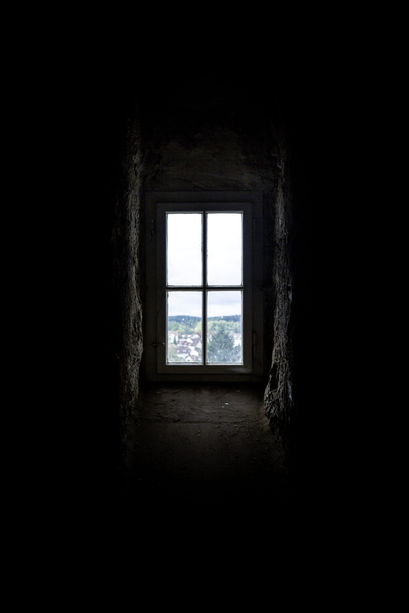 spooky, domestic Room, absence, cracked, looking out, obsolete, window view, light - Natural Phenomenon, window light, inside Of, architecture, abandoned