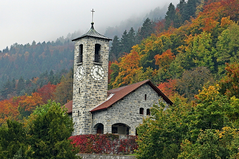 prayer, daytime, fog, death, no people, architecture, landscape, idyll, christianity, change, built structure, bell, pray, peace, pastor, tree, building