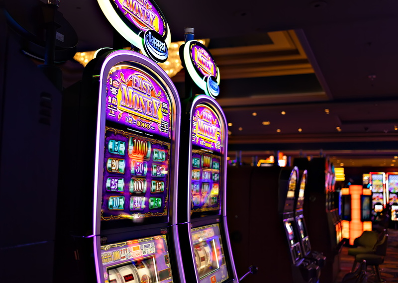 lights, casino, night, leisure games, one, opportunity, nightlife, 5K, reflection, indoors, relaxation, luck, in a row, leisure activity, close-up, retail