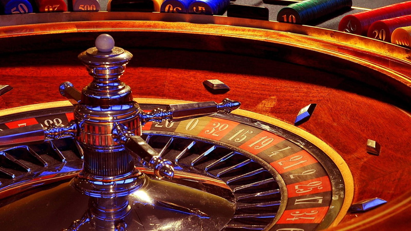 gambling, roulette, no people, luck, leisure games, 1080P, high angle view, close-up, indoors, still life, focus on foreground, art and craft, table, arts culture and entertainment