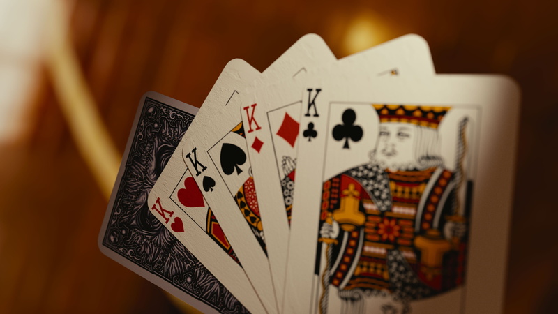 gambling, 4K, leisure activity, playing, indoors, focus on foreground, wood - material, cards, no people, leisure games, casino, relaxation, blackjack