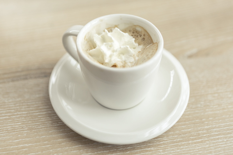 4K, coffee, espresso, cup, table, white, refreshment, mug, ceramic, crockery, coffee - Drink, latte, hot chocolate, hot drink, close-up, heat - Temperature
