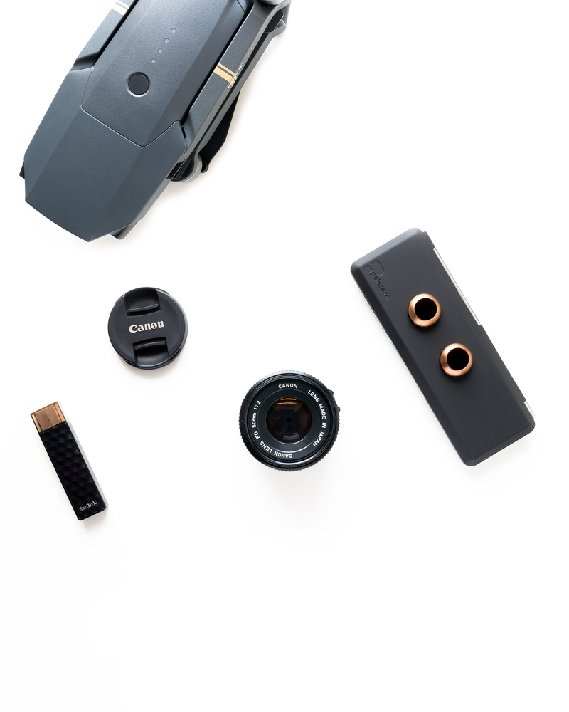 photography, near, surface, flat lay, office, drone, lens, workspace, creative, single Object, glass, isolated, black, video, quadcopter, technology, memory stick