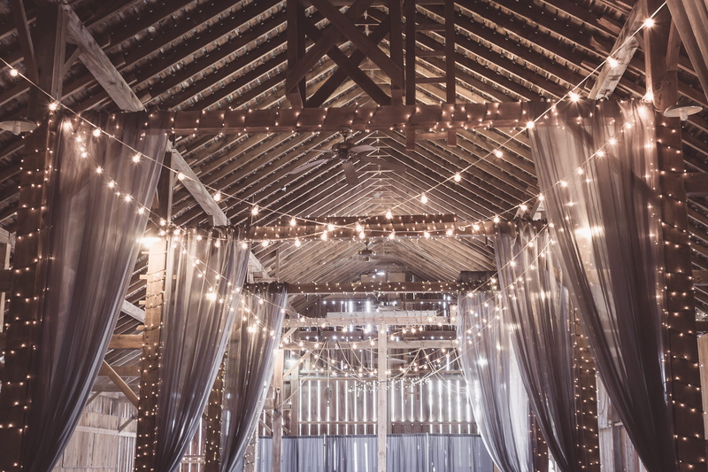 metal, wedding detail, barn, string, wedding decor, indoors, lights, no people, connection, illuminated, hanging, architecture, pattern, arts culture and entertainment