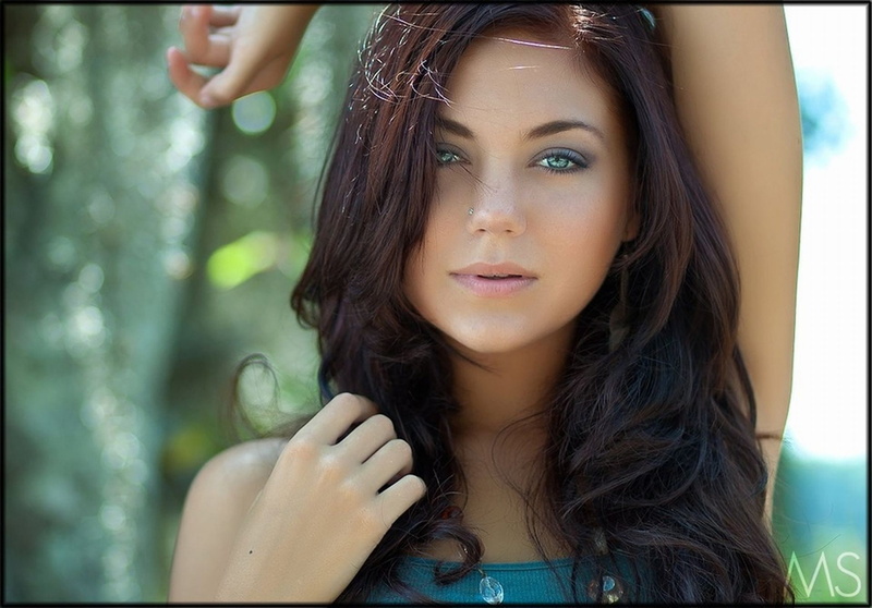 Blue Eyes, bottomless, art, x, hot, hd, 1080P, eyes, girls, anime, blue