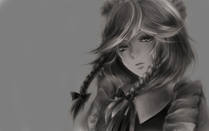 1080P, art, girls, long, illustrations, hot, ears, bottomless, clothes, hats, x, eyes, pink, torn, anime, hd