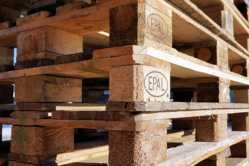 brown, industry, wood, shipping, number, pallets, epal, no people, outdoors, wood - Material, 4K, stacked, still life, euro pallets, built structure, backgrounds