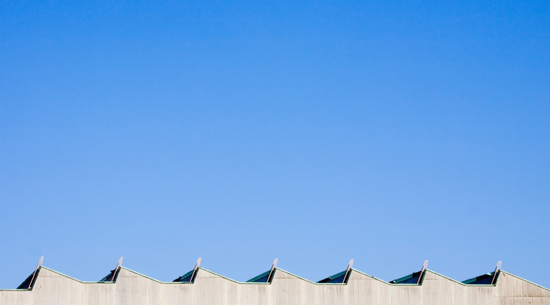 sunny, high section, urban exploration, pattern, Hunters Point, low angle view, clear sky, 4K, sky, white, blue, cardiac, outdoors, building exterior