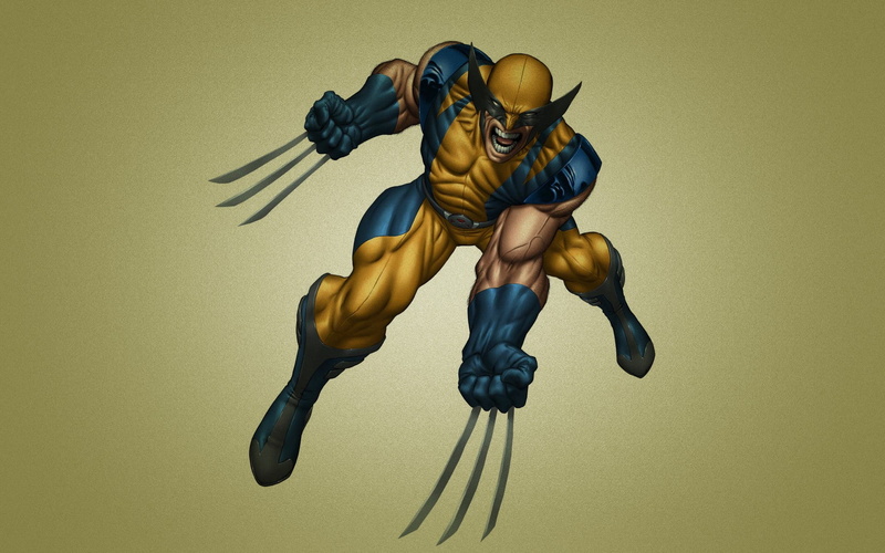 hd, x, men, cartoon/comic, sketch, wolverine, 1080P