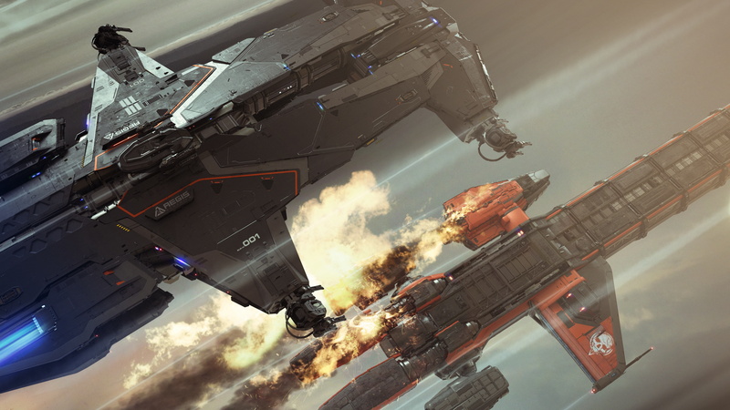 Hammerhead, Aegis, Star Citizen, 4K