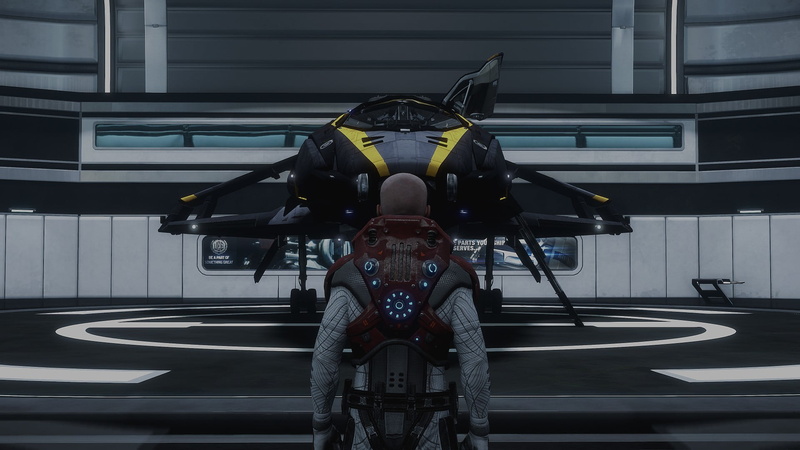 outdoors, architecture, public transportation, airplane, speed, building exterior, yellow, illustration, road, Star Citizen, video games, motor vehicle