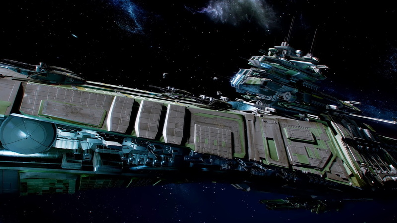 city, public transportation, space, nature, building exterior, no people, high angle view, travel, video games, nautical vessel, illuminated, sky, mode of transportation