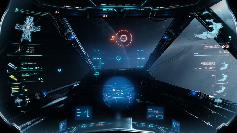Star Citizen, space, spaceship, 1080P