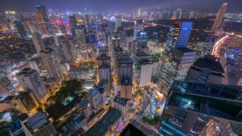 lighting, illuminated, city lights, asia, outdoors, cityscape, office building exterior, crowded, building, tower block, city, residential district, city life