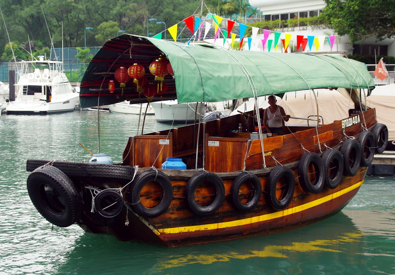 side by side, china, sampan, reflection, waterfront, sea, browse, day, inflatable, ship, multi colored, victoria harbor, navigation, water, in a row, 2K