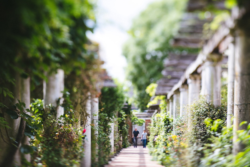 tree, pergola, men, building, street, hallway, built structure, garden, housing, green, building exterior, road, direction, two, 4K, two people, plant