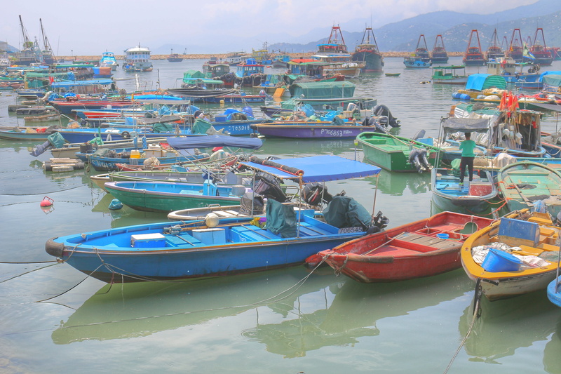 fishing village, fishing boat, honest, high angle view, sea, transportation, no people, day, fishing industry, port, harbor, nautical vessel, nature, mode of transportation