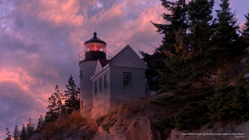 acadia, national, bass, head, 2K, park, maine, Architecture, harbor, lighthouse