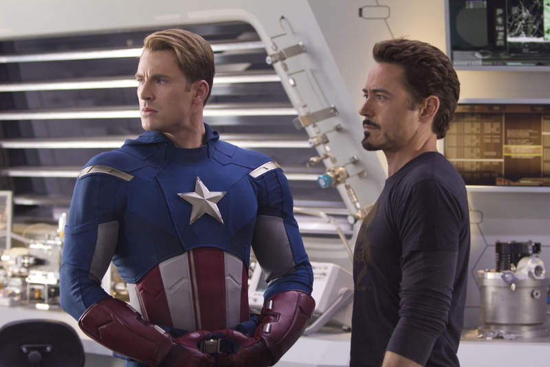 celebrities, movies, chris evans, evans, robert downey jr, captain america hero, the avengers (2012 film), chris, 5K