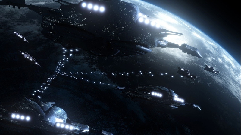 Planet, Spaceship, Stargate, 1080P, Stargate Atlantis