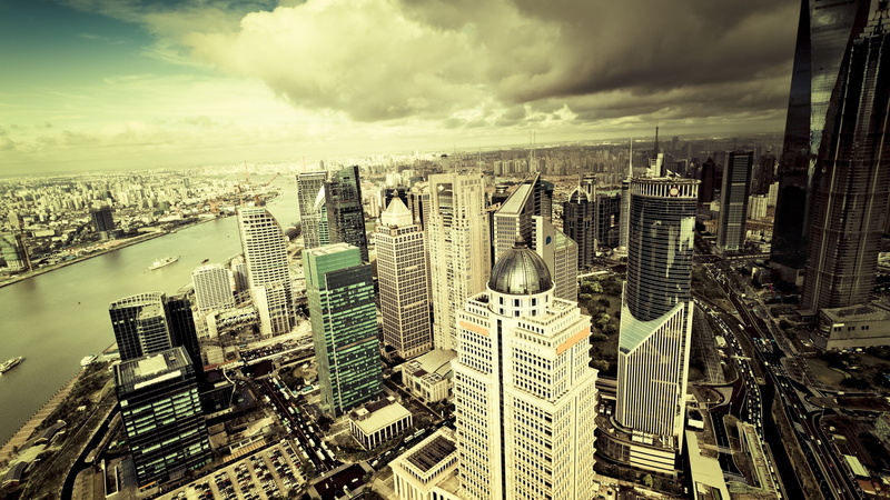 cityscape, building exterior, tall - high, 2K, sky, architecture, urban skyline, city, building, financial district, skyscraper, office building exterior