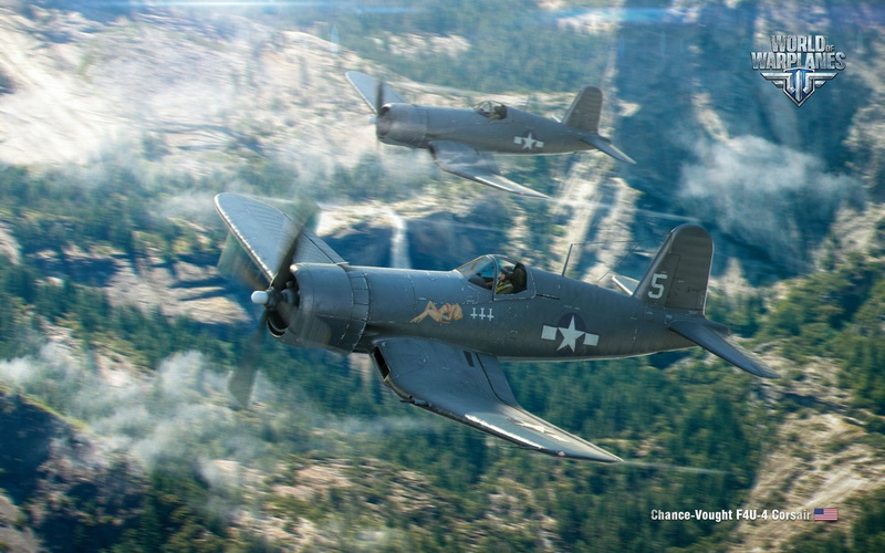 World Of Warplanes, Vought F4U Corsair, 1080P, Video Game